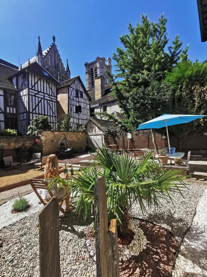 Le Papillon De La Cathedrale - Calme - Jardin - Wifi Troyes Exterior foto